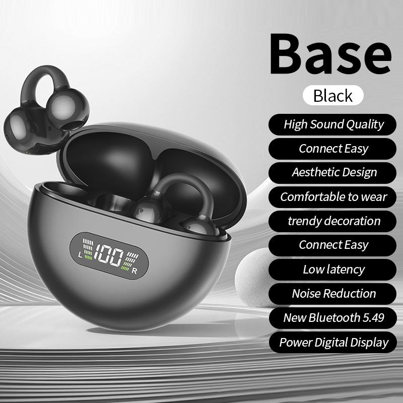 Nouveau Sport Clip d'Oreille Écouteur Sans Fil Bluetooth Écouteur Bluetooth audífonos bluetooth inalámbrico Gaming Affichage LED pour huawei