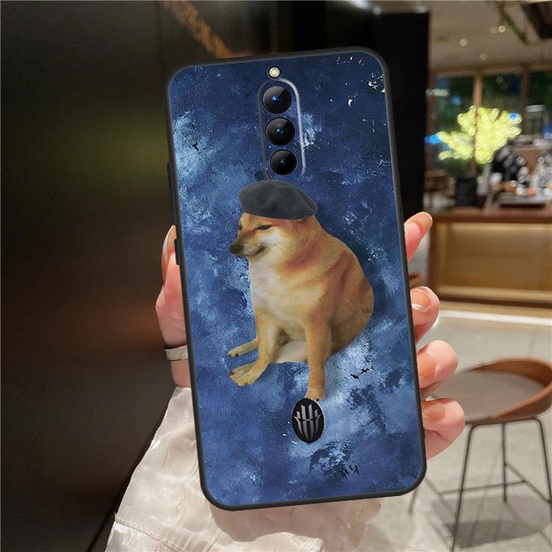 Doge Case For ZTE Nubia Red Magic 11 10 9 8 9S 8S 10S Pro Plus 6 7 6S 7S For RedMagic 10 Air Cover