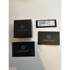 Used New Versace Stud Earrings Gold Unisex