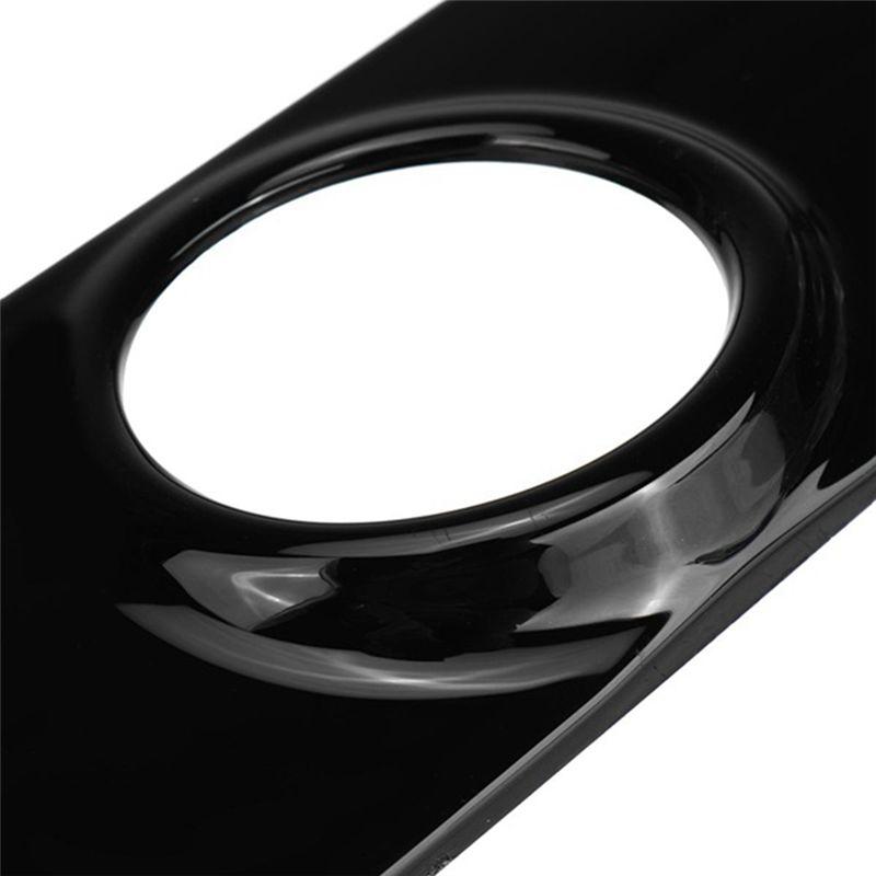 1 Piece Glossy Black Air Vent Gauge Pod Adapter Dashboard Cover Frame Replacement Parts For Vauxhall For Astra H 2004-2010 RHD