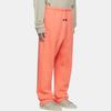 Fear of God Essentials Fleece Tepláky FW22 Volný Střih S Potiskem Loga Pánské Spodní Díly Korálově Červené FOG-FW22-385