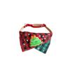 Checkered Pattern Christmas Pet Collar Soft Cloth Santa Claus Bib  Winter Gathering