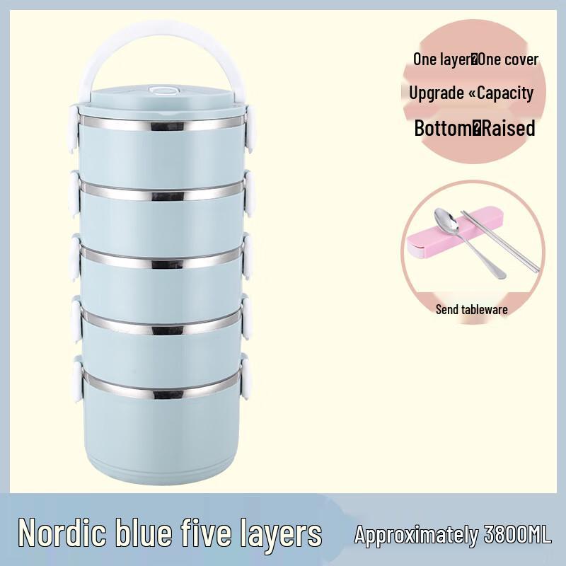 Portable Multi-Layer Insulated Lunch Box