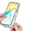For ZTE Axon 50 Lite Case Precise Cutouts Acrylic TPU Clear Phone Cover with Laser-printed Film