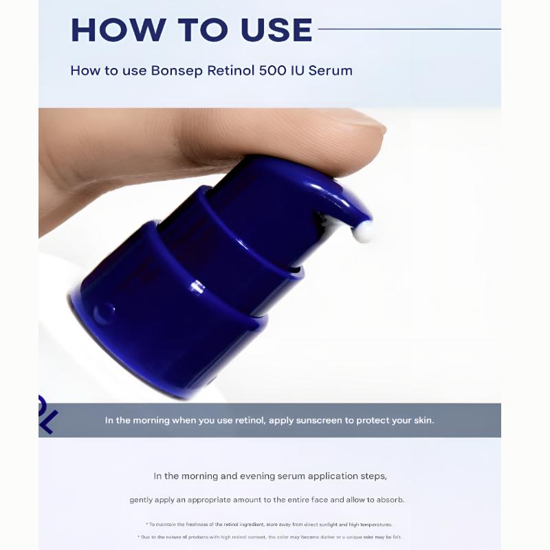 Boncept Retinol Toner 135ml / Retinol 500 IE Serum 30ml