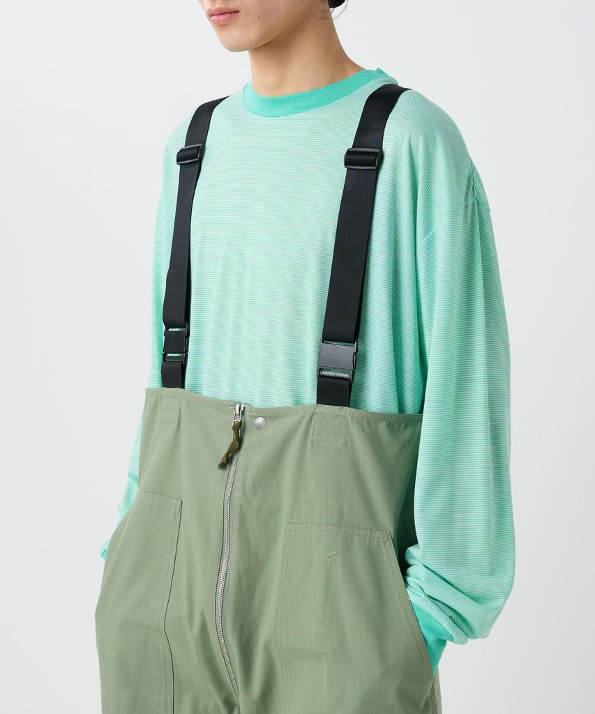 Snow Peak TAKIBI Herringbone Overall Flame Size M AO-26SU001 Overalls, Jumpsuit, Coveralls, Retardant, Men's & Women's, ECRU,