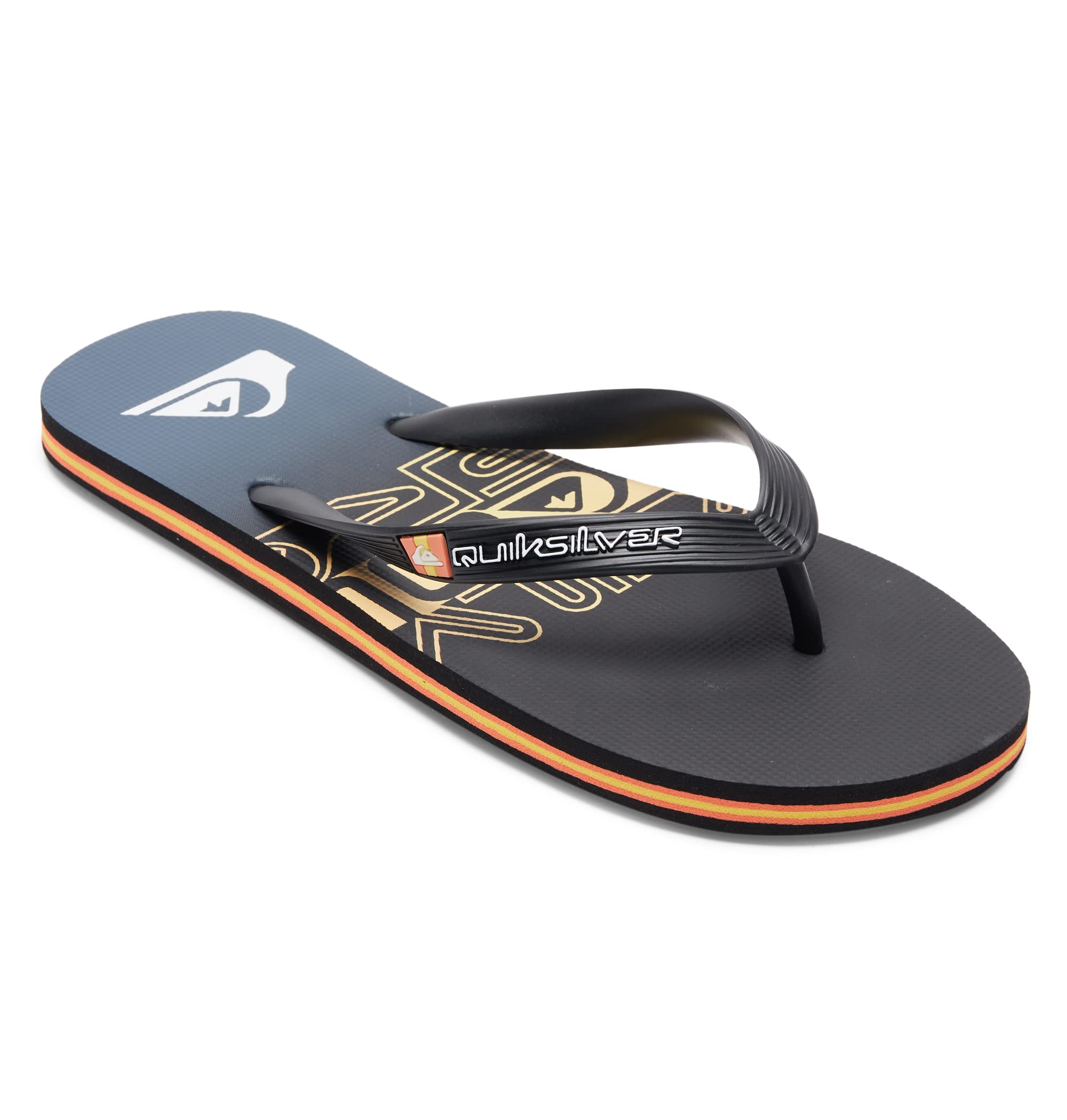 Пляжные сандалии с принтом логотипа Quiksilver