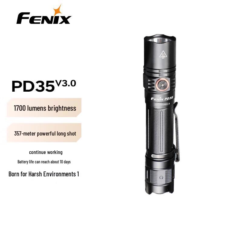 Fenix High-Performance Rechargeable Tactical Flashlights
