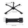 M-Modern-Parasol Umbrella Base Foldable Outdoor Patio Parasol Weight Base Folding Deck Umbrella Weight Stand Camping Part
