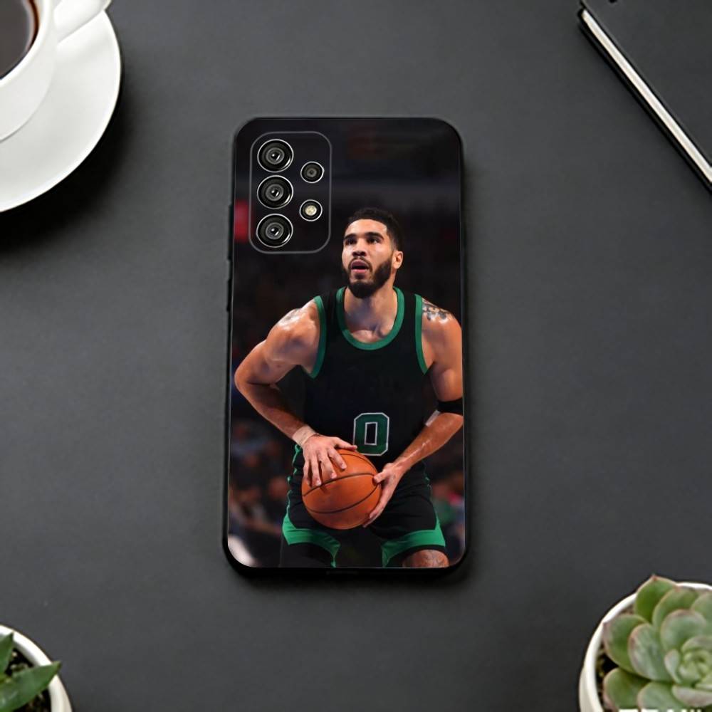 

Sports Basketbal Jayson T-Tatum Phone Case For Samsung S25,S24,S21,S22,S23,S30,Ultra,S20,Plus,Fe,Soft Silicone Black Cover Samsung S26