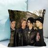 Tokio Hotel Kissenbezüge 40x40 cm, doppelseitig bedruckt, 45x45 cm, Zierkissen für Wohnzimmer, Schlafzimmer, Bett