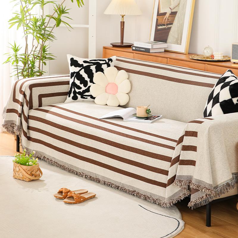 Sofakissen Vier Jahreszeiten Universal Rückenlehnenhandtuch Kratzfest Sofabezug Handtuch Ins Stil Sofabezug All-Inclusive Universaldecke