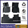 Ideal L6 TPE Floor Mats: Eco-friendly Odorless Car Interior Protection