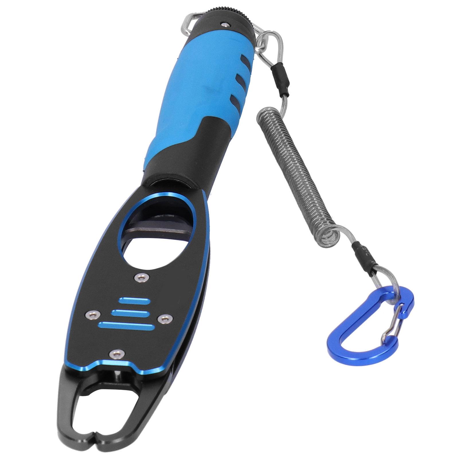 Fish Control Device Fishing Pliers Lip   Lure Clamp Space Aluminum with Scale