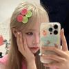 Lovely Candy Color Hair Clip Cute Button Hairpins Barrettes Sweet Hair Side Clip Hair Accessory for Kids Teens Girls
