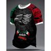 Mexico Style Aztec Pattern T Shirt Men Women 3D Print Tribal Graphic Casual Tee Short Sleeve Sports Top Quick Outdoor Summer