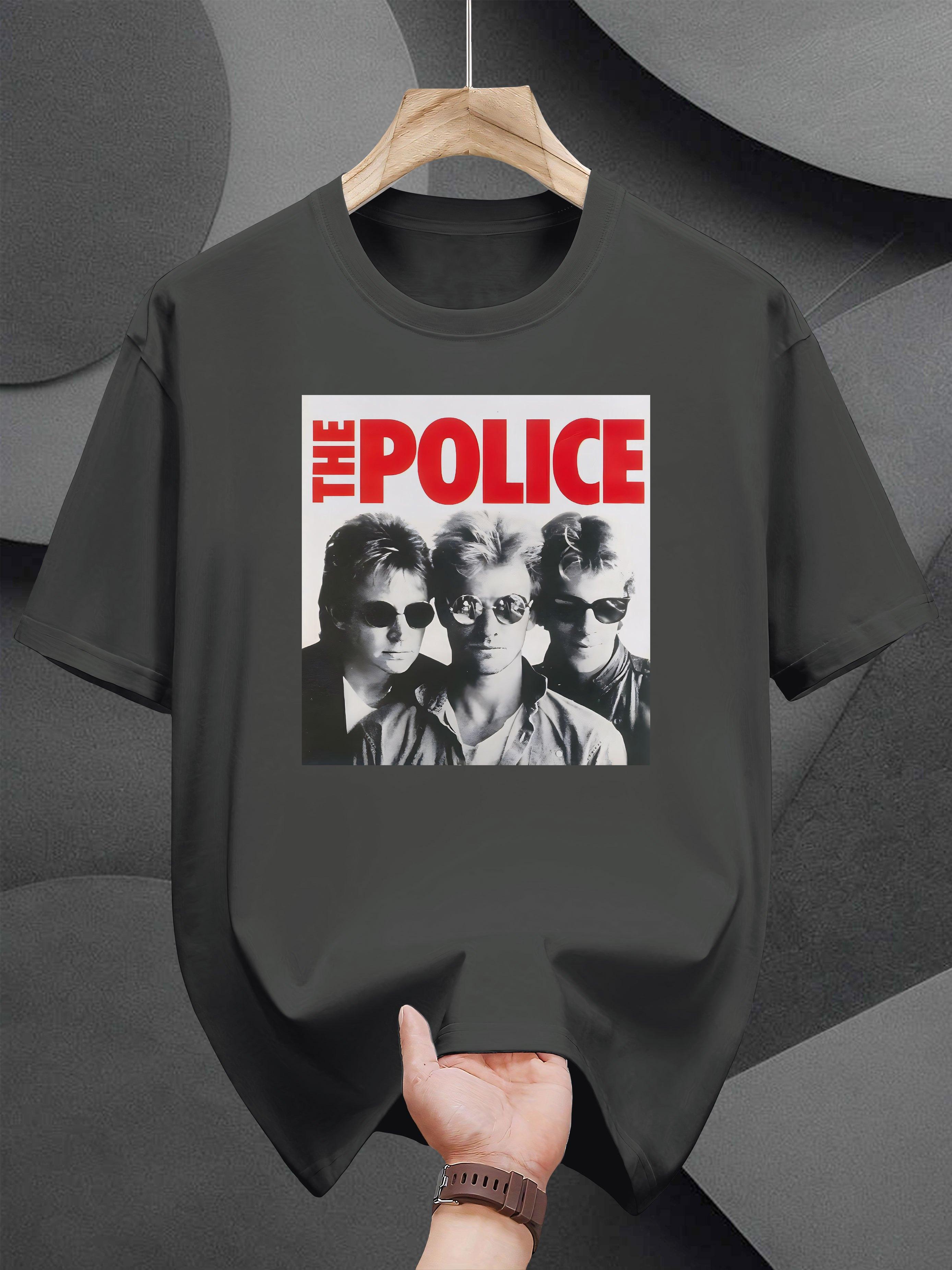 Graphic T-shirt - The Police Band Print XXL