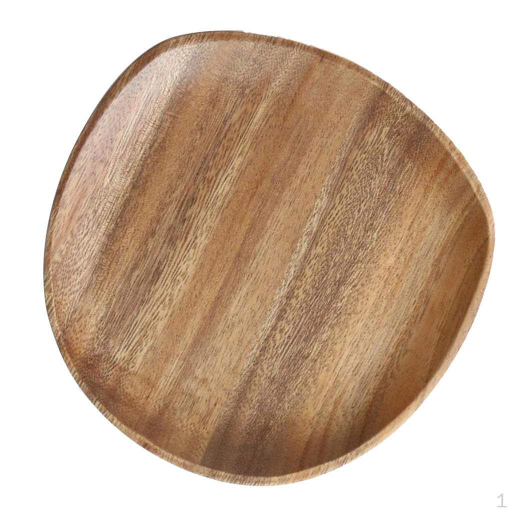 

Hotel Serving Tray Wood Fruit Snacks M