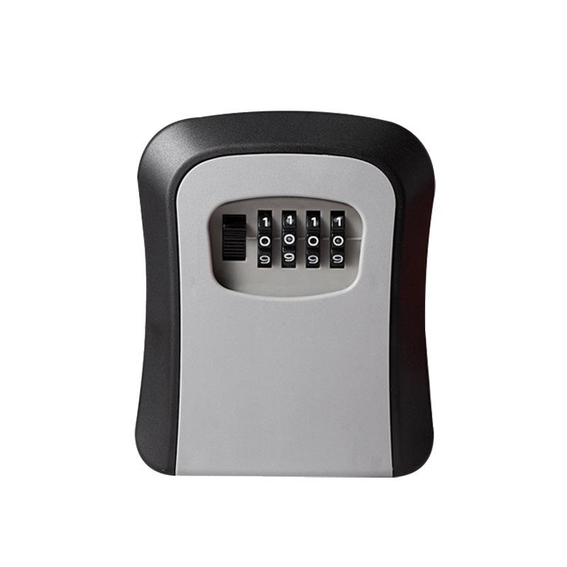 

2pcs Ultra-secure Flip-top Key Lock Box with Sliding Cover Holds up to 8 Keys Features a Durable Metal and Plastic Construction 2pcs