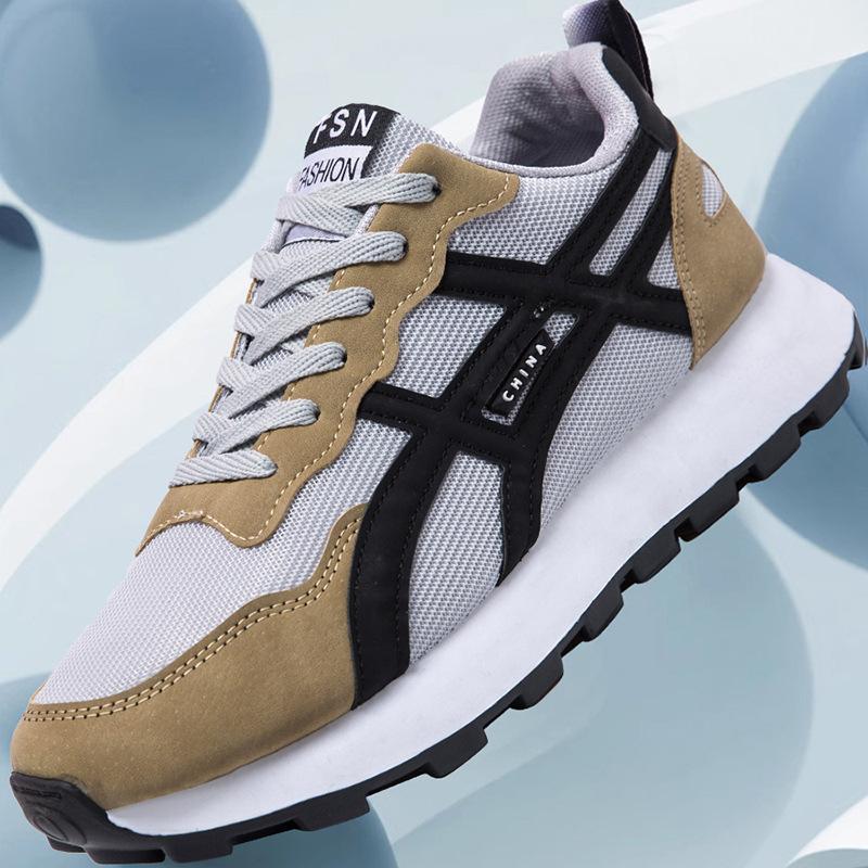 Buty Forrest Gump męskie wiosenno-letnie nowe buty męskie casual na platformie modne oddychające buty do biegania studenckie męskie