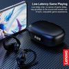 Lenovo LP75 Sportliche kabellose Ohrhörer mit Mikrofonen, Tastensteuerung, LED-Leistungsanzeige, Hifi-Stereoklang Bluetooth 5.3 TWS-Kopfhörer