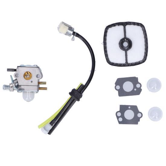 

Комплект карбюратора, прокладка топливной трубы, воздушный фильтр, аксессуары для карбюратора, подходит для ECHO GT200 SRM210 HC150