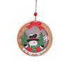 Christmas LED Light-Up Ornaments: Santa, Snowman & Reindeer Figurines