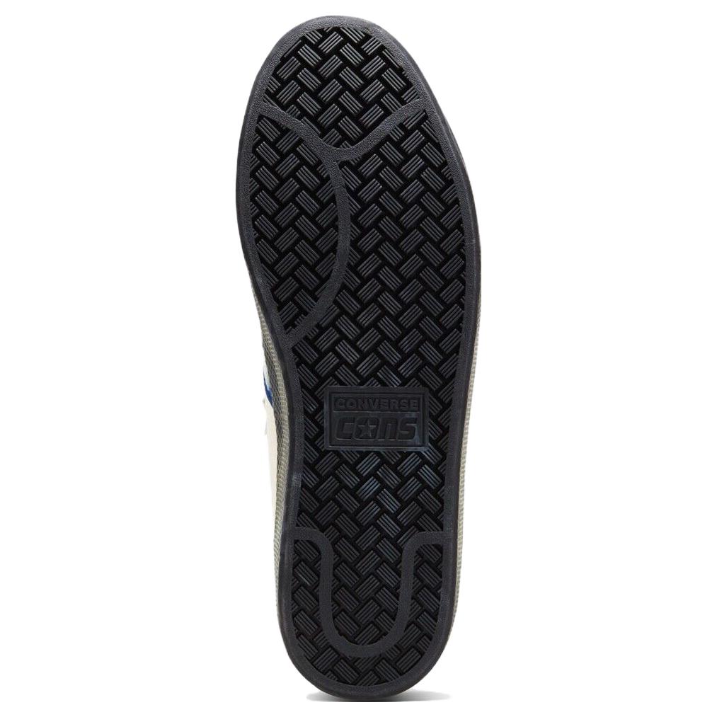 Converse Cons Pl Vulc Pro Ox Durable Non-Slip Low-Top Skate Shoes Unisex Sneakers White Blue A04604C