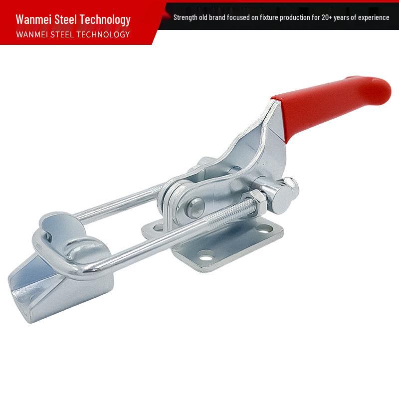 

In-stock GH-40341 Latch-Type Quick Clamp: Galvanized Iron Lock Buckle Hasp