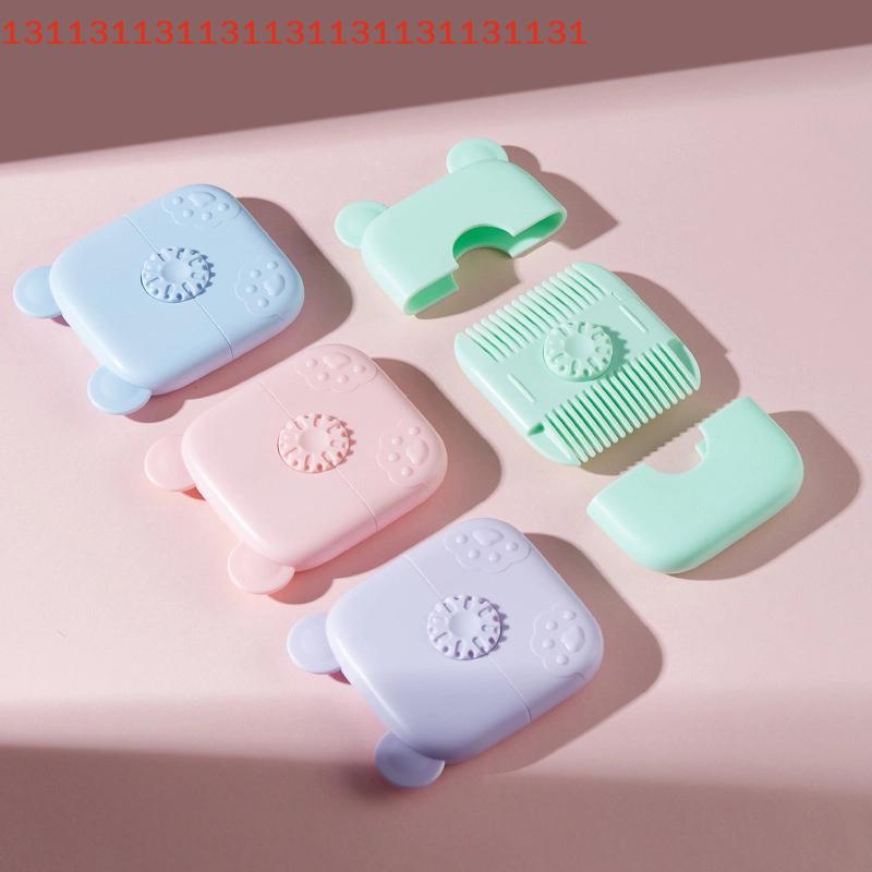 Hair Cutting Trimmer Combs 2 In 1 Double Sided Manual Bangs Cutter Shaving Remover Thinning Beauty Haircut Styling Accessory