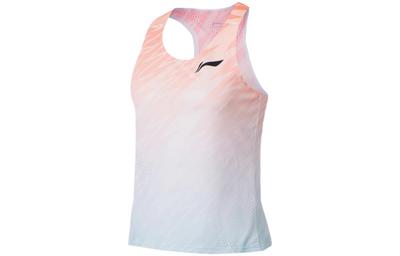 Running Collection Running Tank Top Women's Aqua Blue AAYS038-2