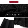 Lux Women's Sequin Tweed French-Style Wool Skirt for Autumn/Winter 2025