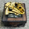Vintage Solid Brass Nautical Ship Instrument Astrolabe Marine Sextant Maritime  Home Decor