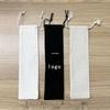 Portable Travel Cutlery Bag - Drawstring Cloth Sleeve for Chopsticks, Knife, Fork & Spoon