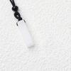 1PC Natural Stone Amethyst Rectangular Pendant Charms DIY Necklace Jewelry Accessories