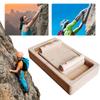 Wooden Finger Exerciser Finger Wrist Competition Board Interactive Portable Finger Strengthener for Climbing Training