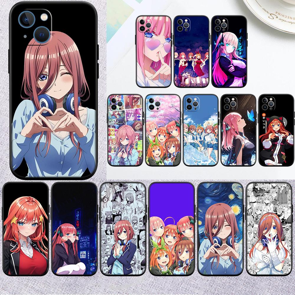 Miku Nino Itsuki Nakano Phone Case for Samsung Galaxy S20 S21 Ultra FE Plus A26 A30 A30S A31 A52 A42 A50 A50S