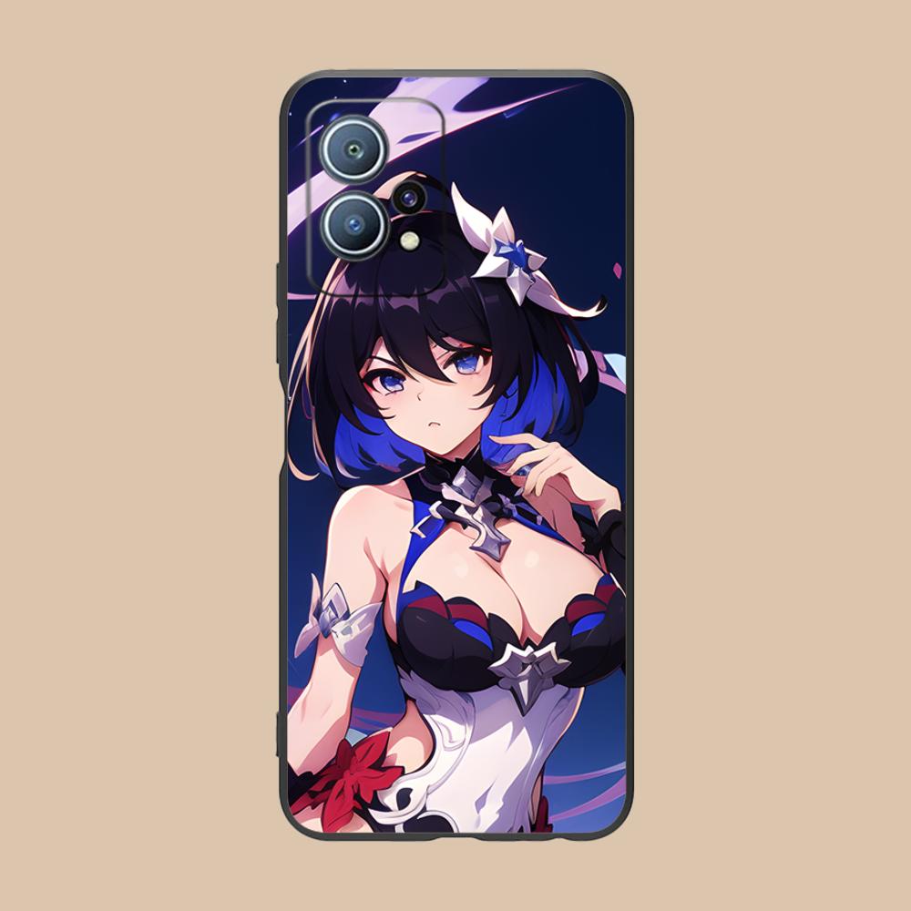 HSR Seele Matte TPU Mobile Phone Case for Huawei P60 P50 P40 P30 P20 P10 P9 P8 Pro Lite Plus Colorful Printing Cover
