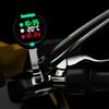 5in1 Motorcycle Volmeter Water Temperature Gauge LED Digital Display+22mm Sensor