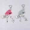 Zinc Zinc Alloy 8 Ball Star Keychain Phone Chain Billiards Black 8 Key Chain  Creative Gift