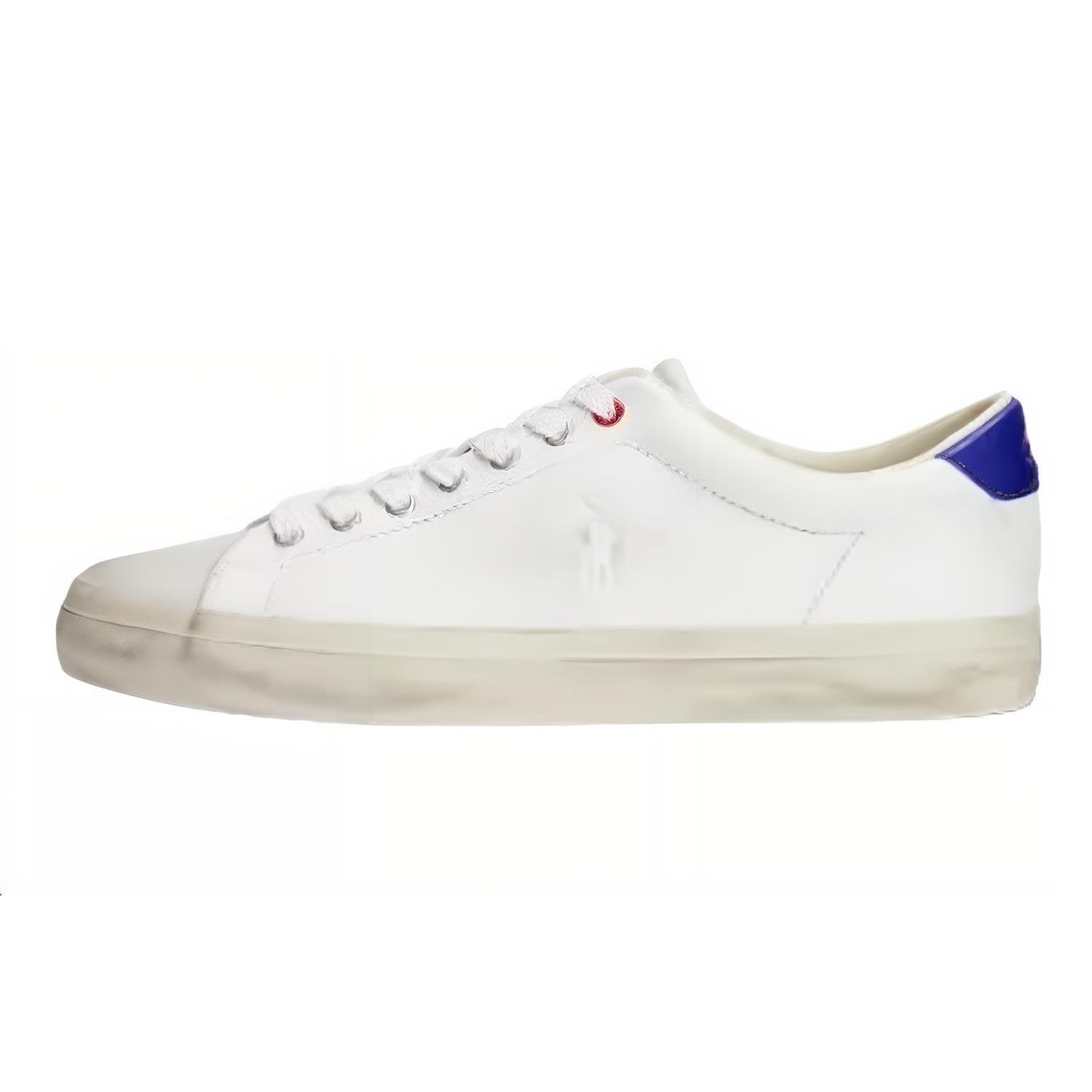 

Polo Ralph Lauren Кожаные Модные Удобные Низкие Кроссовки Мужские кроссовки Белые MAPOFTW0CT20521 43