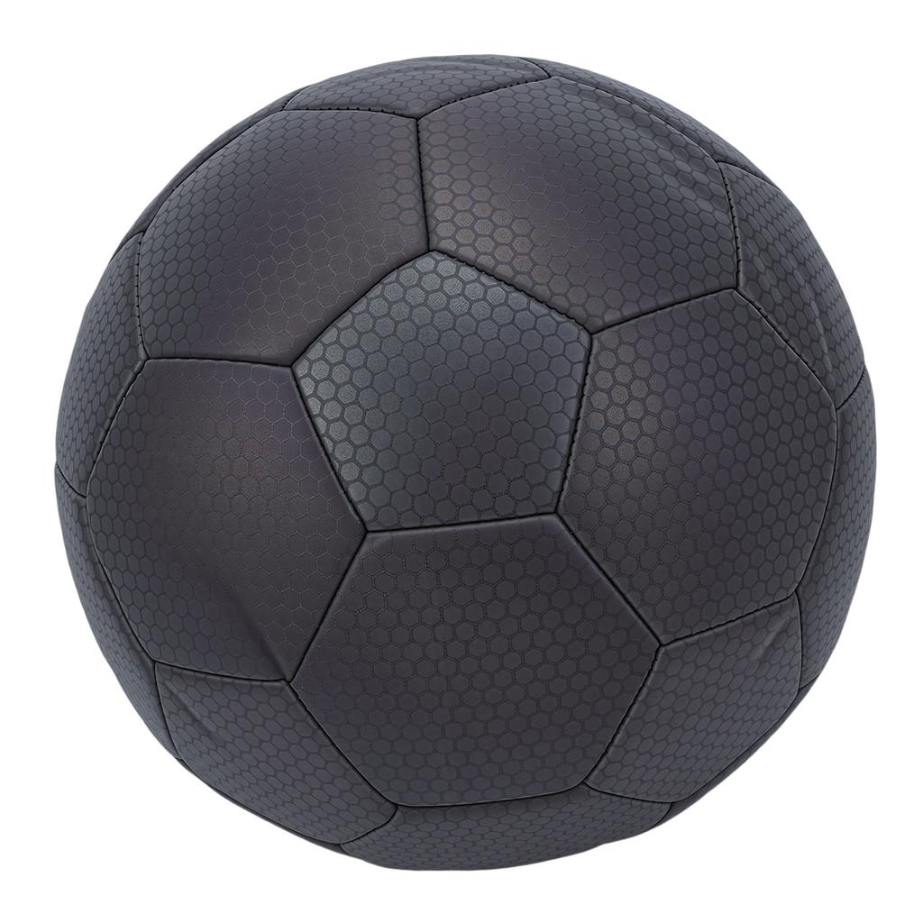 Calcio Riflettente Olografico Pelle PU Luminosa al Buio Calcio Riflettente Luminoso con Pompa Taglia 5