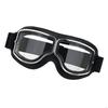 Retro Windproof Goggles For Motorcycle Riding With Clear Lens And Adjustable Strap Face Protections Against Dust 896C