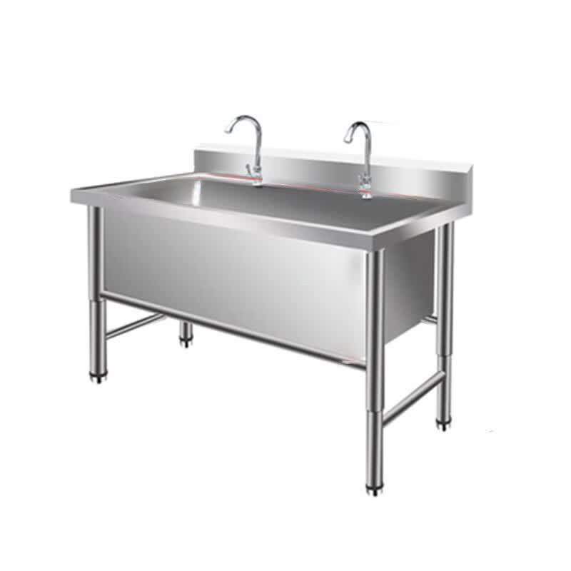 Chuanqin Commercial Stainless Steel Kitchen Sink 120x70x80 CM