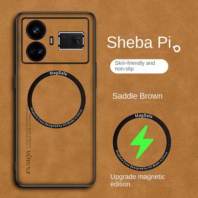 For Nubia Z80 Ultra Case Soft PU Skin With Magnetic Protective Back Cover Case For Nubia Z80 Z70 Z60 Ultra Z60S Pro Phone Shell