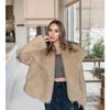 Winter Large Lapel Fur Jacket Women's Imitation Fox Fur Temperament Celebrity Style Faux Fur Jacket
