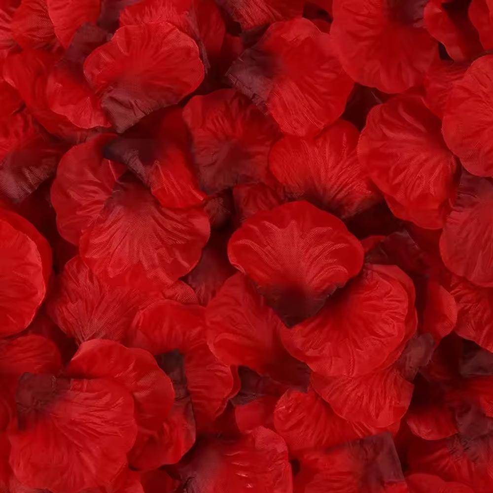 100-10000 Stück Simulation Rosenblätter Bunt Künstliche Falsche Rosenblätter Für Valentinstag Hochzeit Party Romantische Dekoration