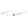 High-Definition Anti-Blue Light Frameless Reading Glasses for Men and Women: Trendy, Fashionable, and Eye-Protective