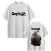 Rock Band Gorillaz Grafik T-Shirt Herren Damen Hip Hop Punk Oversized Streetwear Herrenmode Retro Gothic Kurzarm T-Shirts