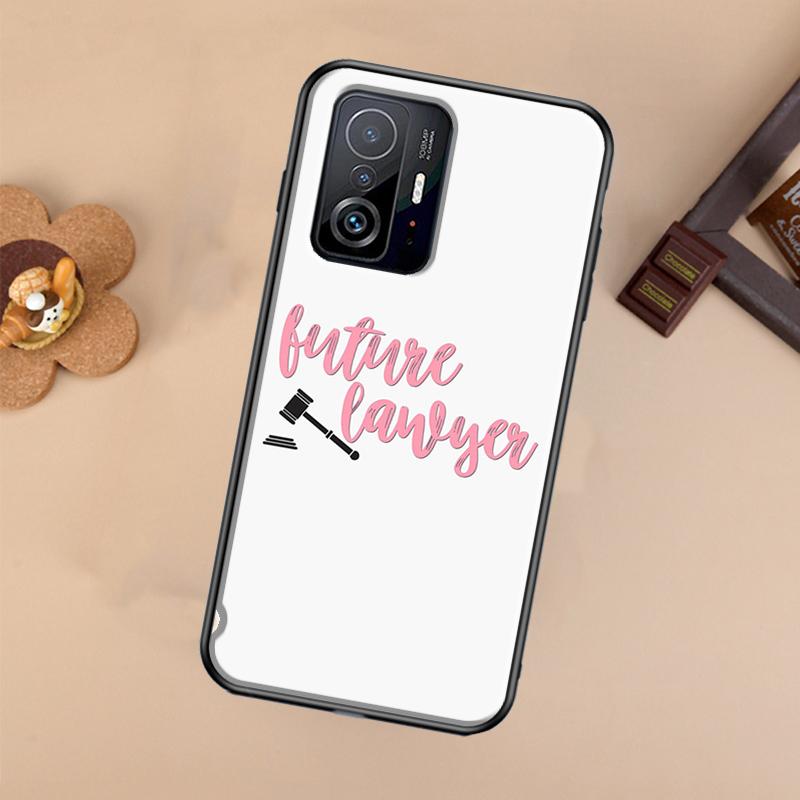 Lawyer Judge Pattern Art Case For Xiaomi POCO X7 X6 Pro X3 X5 M6 F3 F5 F6 Pro 11T 12T 13T 14T Pro 13 14 Ultra Cover